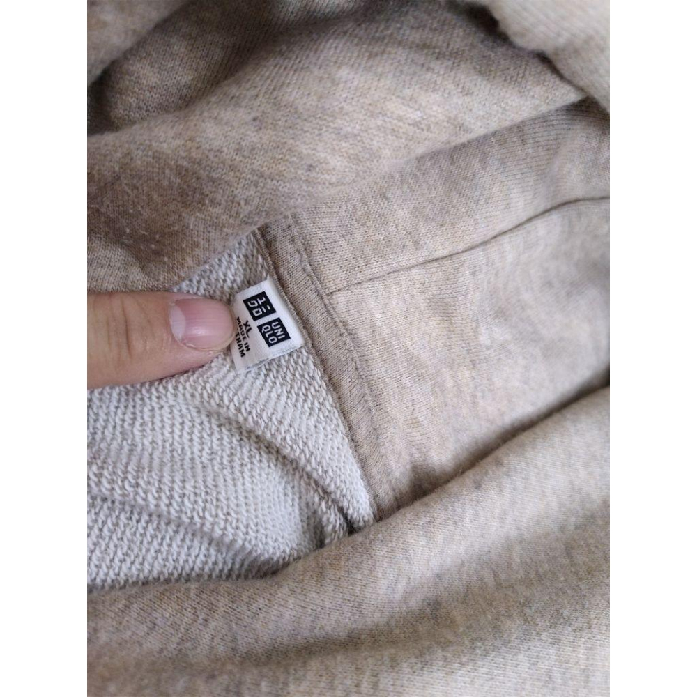 UNIQLO 女生 長袖 帽T 保暖  XL號  75%棉-細節圖3