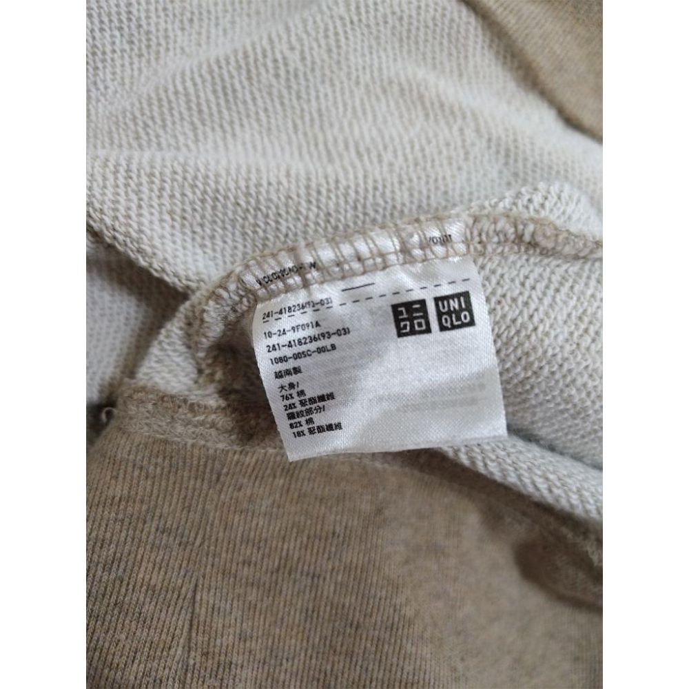 UNIQLO 女生 長袖 帽T 保暖  XL號  75%棉-細節圖4
