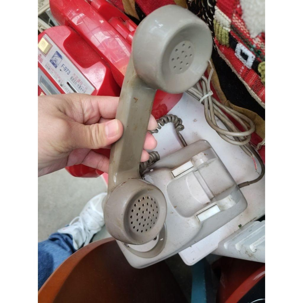 懷舊  電話機 轉盤式 功能正常-細節圖3