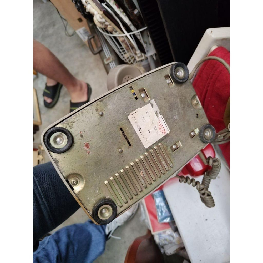 懷舊  電話機 轉盤式 功能正常-細節圖4