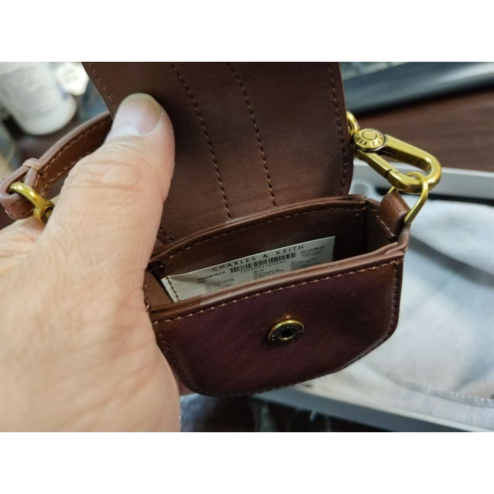 新加坡 CHARLES & KEITH 包包造型 耳機袋 耳機包-細節圖5