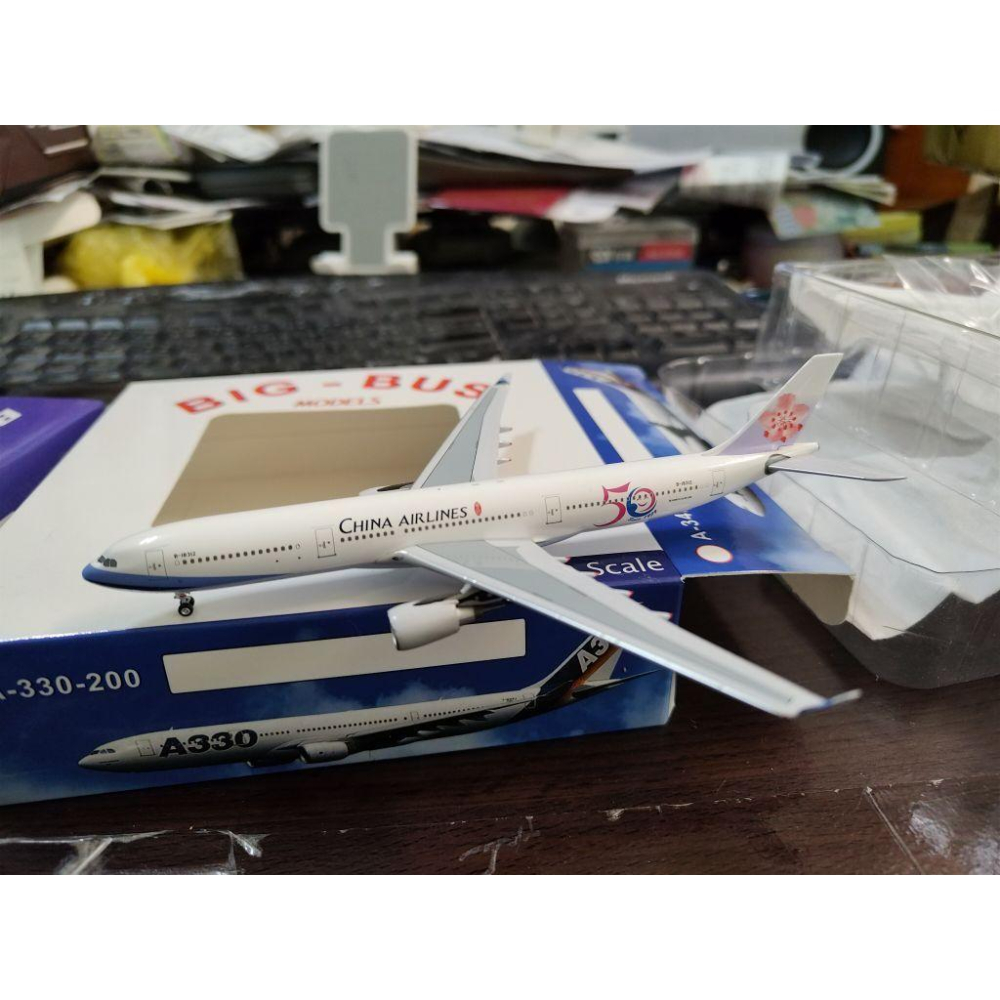 1:400  中華航空  A330-300 B-18312 Aeroclassics製作-細節圖2