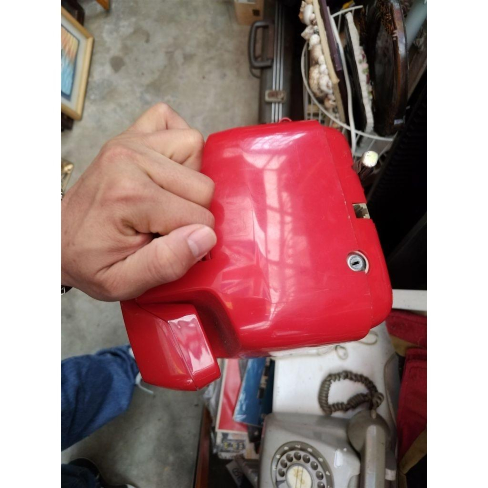 懷舊 電話機 投幣式 功能不確定是否正常 裝飾 道具-細節圖3