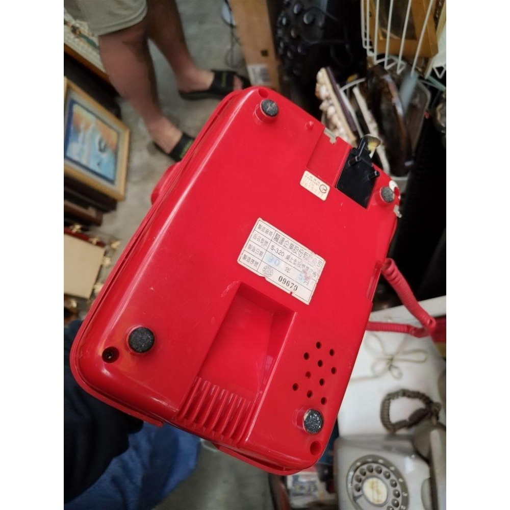 懷舊 電話機 投幣式 功能不確定是否正常 裝飾 道具-細節圖4