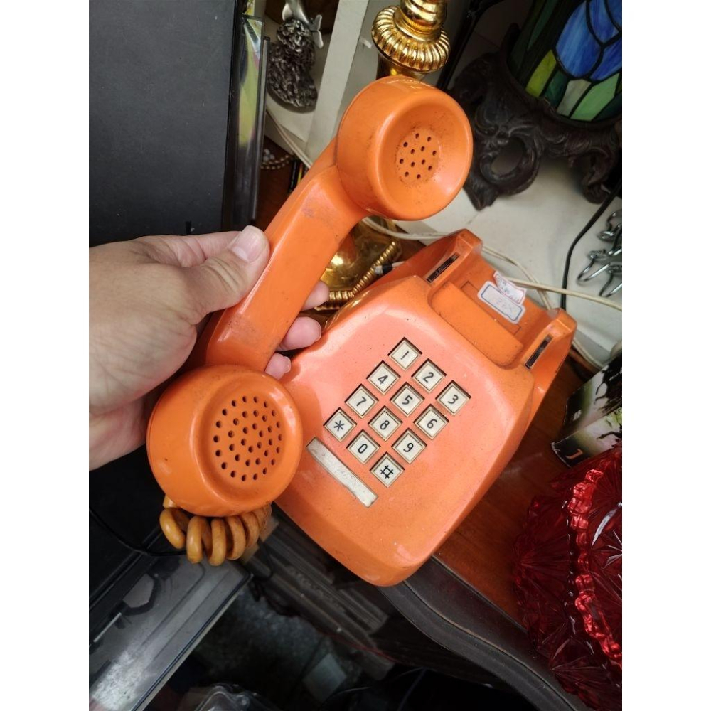 懷舊 電話機 鍵盤式  故障 道具 裝飾-細節圖2