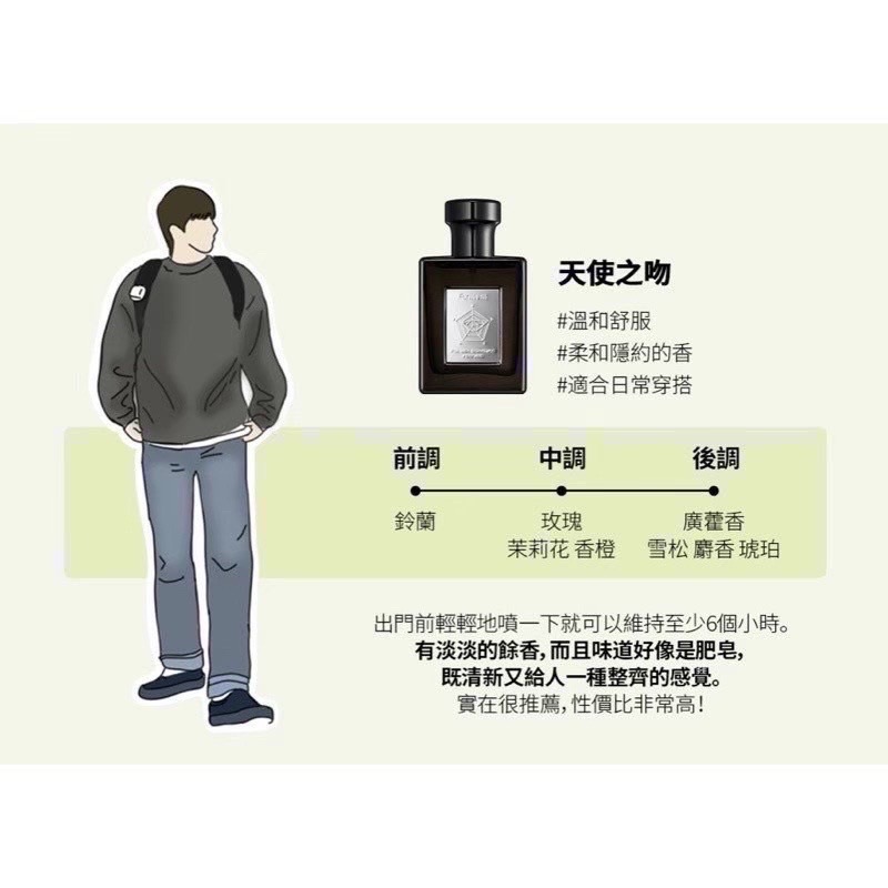 ʚ FORMENT ɞ 經典香水-天使之吻 50ml-細節圖3