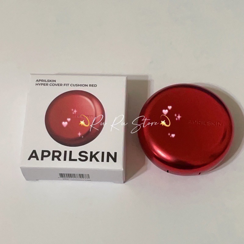 ✨APRILSKIN✨超持久霧感遮瑕氣墊-絲絨紅(白皙、明亮)15g-細節圖2