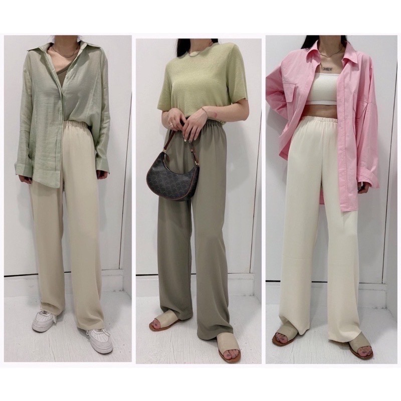 推薦!命定瘦瘦褲！短板！韓系涼感顯瘦寬褲！買了不會後悔の神褲-細節圖4