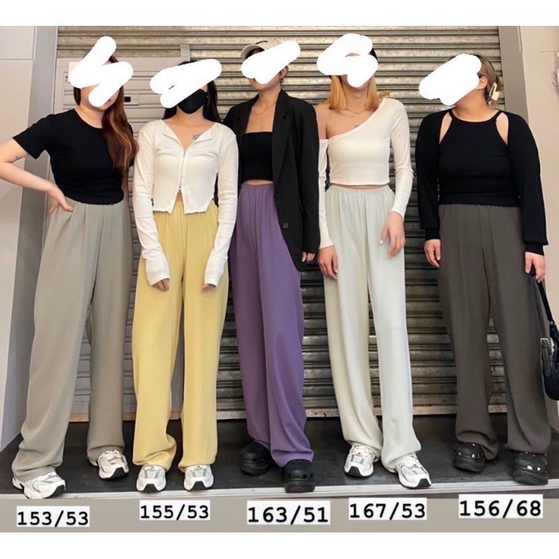 推薦!命定瘦瘦褲！短板！韓系涼感顯瘦寬褲！買了不會後悔の神褲-細節圖10