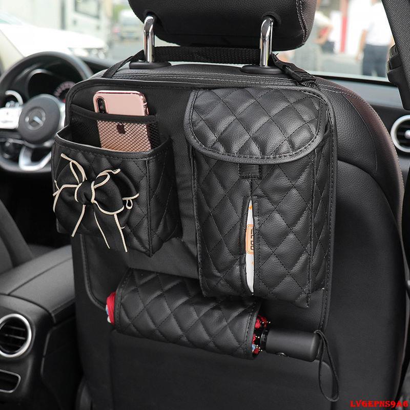 金蟬生活百貨館-車用座椅收納袋整理置物袋卡通可愛雨傘水杯收納汽車用品大全必備-細節圖7