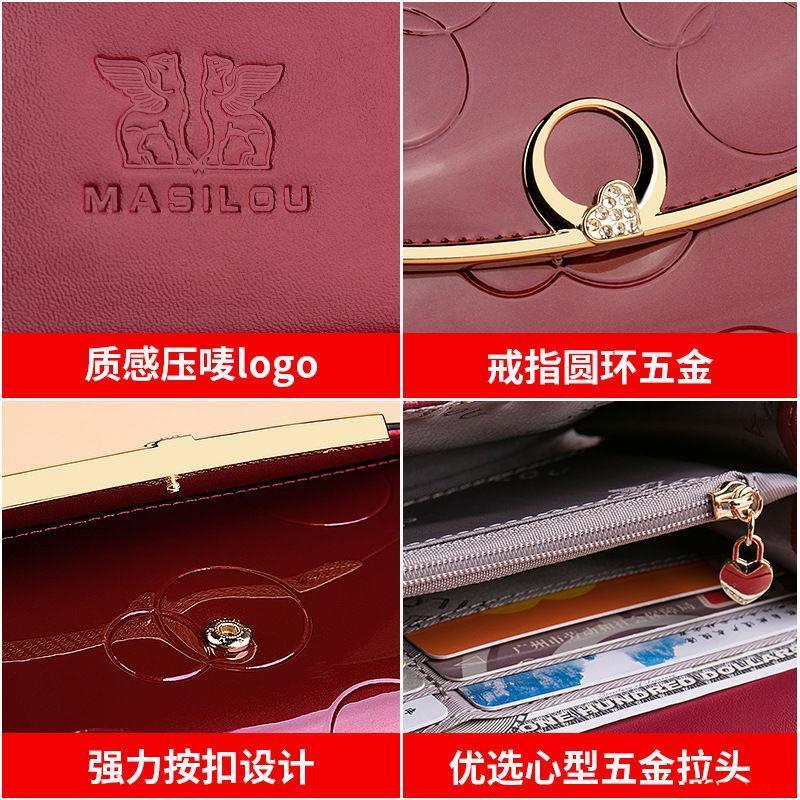 金蟬生活百貨館-2021新款錢包女士長款真皮時尚ins駕駛證手拿包錢夾可放手機卡包-細節圖4