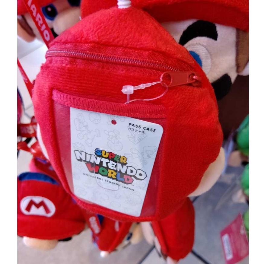 ＊日式雜貨館＊日本 環球影城 瑪莉歐 瑪利歐側背小包 問號箱票卡包 蘑菇頭票卡小包 幽靈票卡斜背小包 玩偶證件零錢包-細節圖3