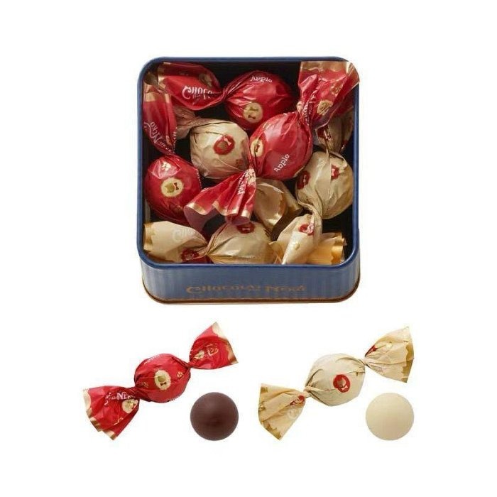 ＊日式雜貨館＊日本情人節 期間限定 Morozoff摩洛索夫聯名貓咪造型巧克力禮盒組 5入 6入17入 貓星人造型鐵盒-細節圖9