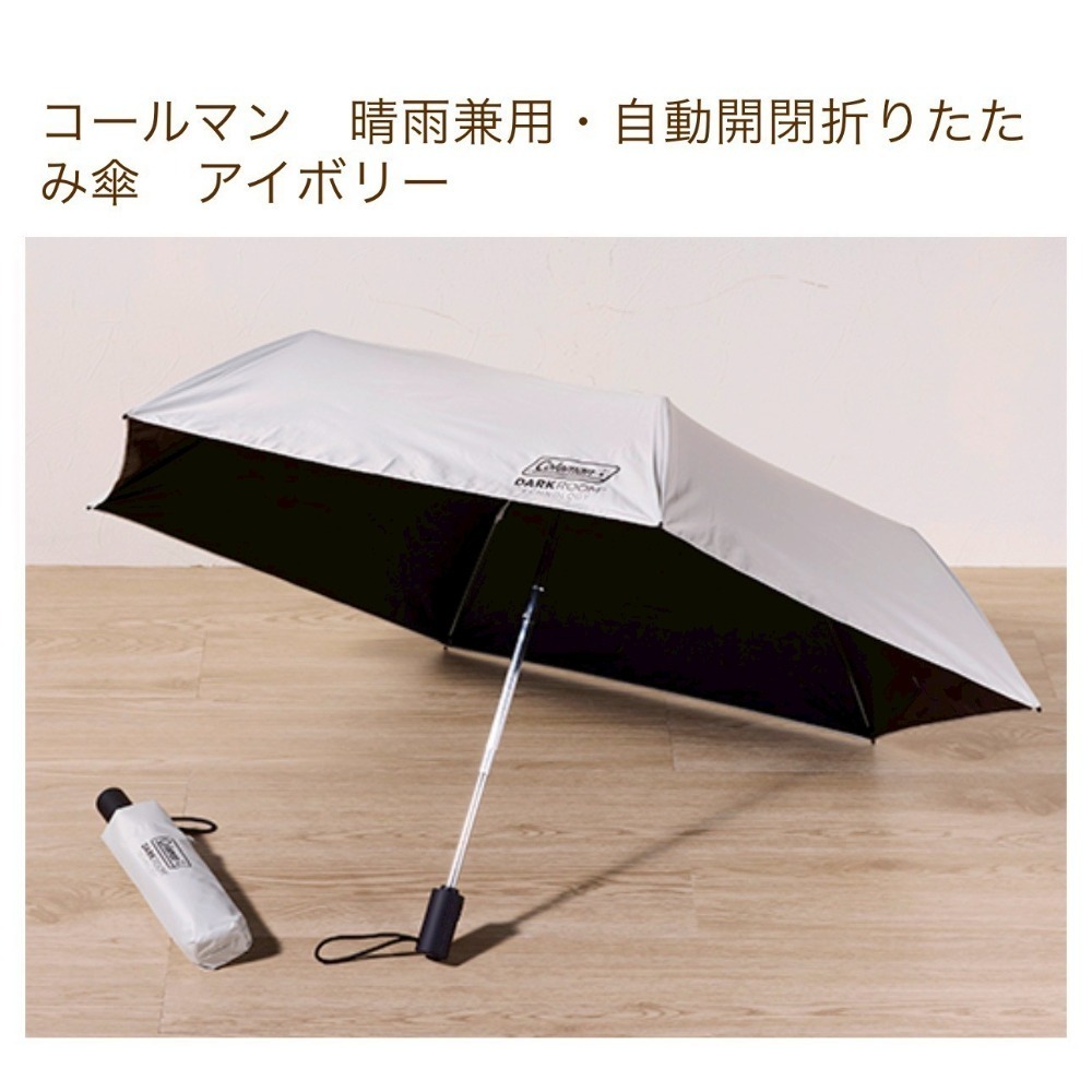 ＊日式雜貨館＊ 日本期間限定聯名款 直立雨傘 折疊雨傘 透明感雨傘 Coleman &日本LAWSON超商推出 限定聯名-規格圖5
