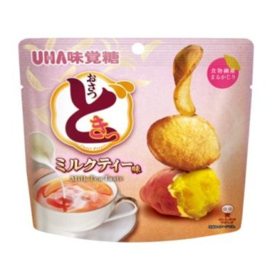 ＊日式雜貨館＊日本限定 UHA味覺糖地瓜片 烤巧克力風味 巧克力地瓜薯片 楓糖焦糖薯片 奶茶風味薯片 期間限定 可可地瓜-細節圖6