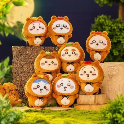 ＊日式雜貨館＊日本限定 吉依卡哇 狸貓系列 楓葉狸貓 小八貓 烏薩奇 古本屋 小桃鼠 吉伊卡哇 栗子饅頭 掛飾 擺飾-規格圖11