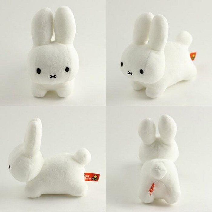 ＊日式雜貨館＊日本限定 米飛兔 MIFFY miffy 米菲趴趴兔絨毛擺飾 米飛兔玩偶 米飛兔S號 15×8×6cm-細節圖5