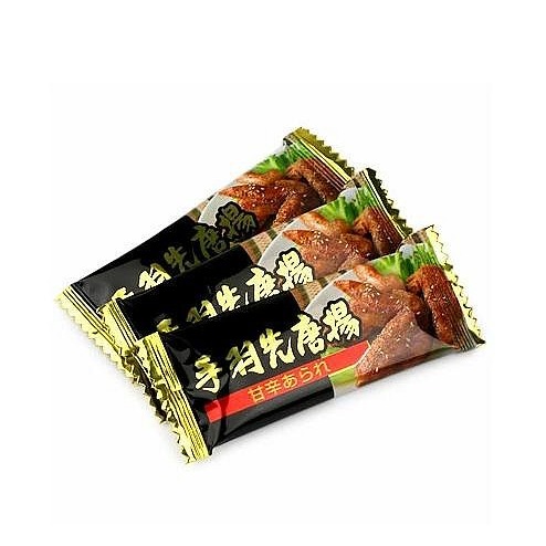 ＊日式雜貨館＊日本名古屋 手羽先唐揚炸雞翅風味仙貝餅乾 數量限定口味 黑胡椒手羽先唐揚餅乾300g 大容量分享包-細節圖2