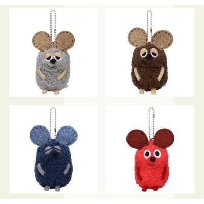 壓線耳朵阿佛吊飾(藍)13cm