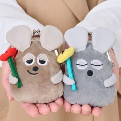 紅花口金包+黃花口金包各1