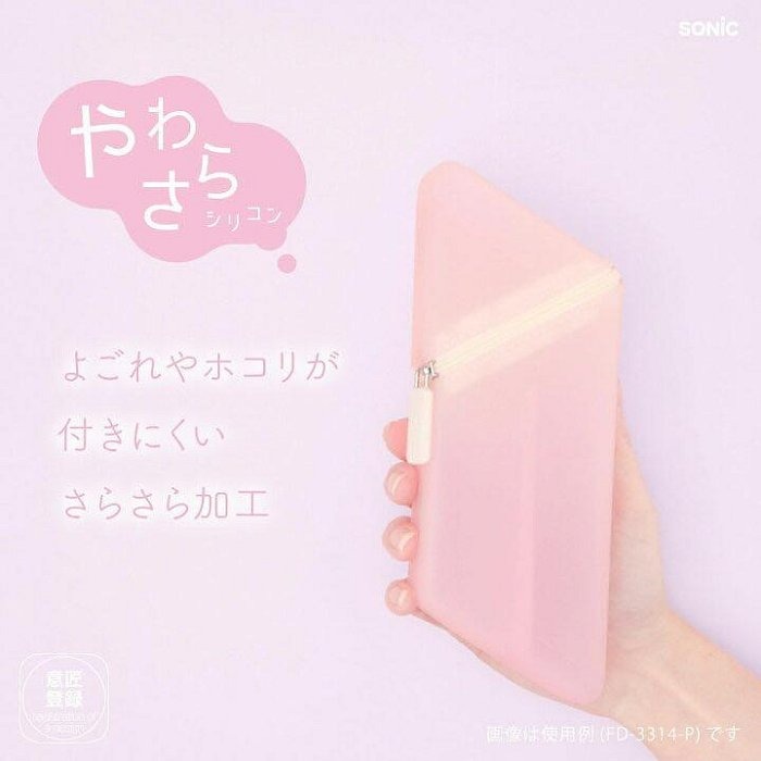 ＊日式雜貨館＊日本正版 sonic kakusta鉛筆盒 筆筒 立體鉛筆盒 果凍感鉛筆盒 果凍透感色系 馬卡龍色-細節圖2