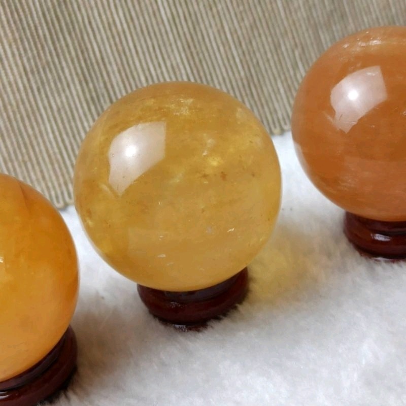 《施家椪氣 紫晶讚》【天然 黃水晶球 冰洲球】 黃水晶 黃冰州  天然水晶 防小人 辦公室  擺件-細節圖3