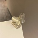 【台灣現貨24h寄出】韓國ins貓眼石蝴蝶髮髮夾 蝴蝶發夾 鴨嘴夾 邊夾 拍照森系甜美少女髮飾 頭飾 側邊夾 髮飾 瀏海-規格圖9
