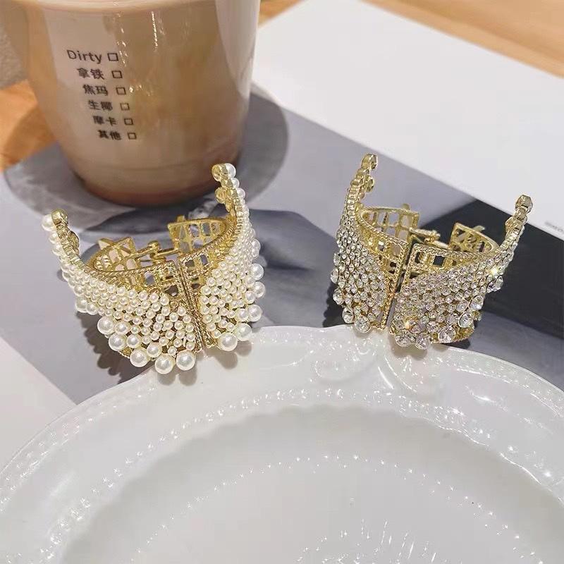 【台灣現貨24h寄出】韓系ins氣質高馬尾髮夾 天使翅膀抓夾 甜美髮夾 包子頭 優雅 髮尾夾 小清新劉海夾 髮飾 網紅-細節圖7