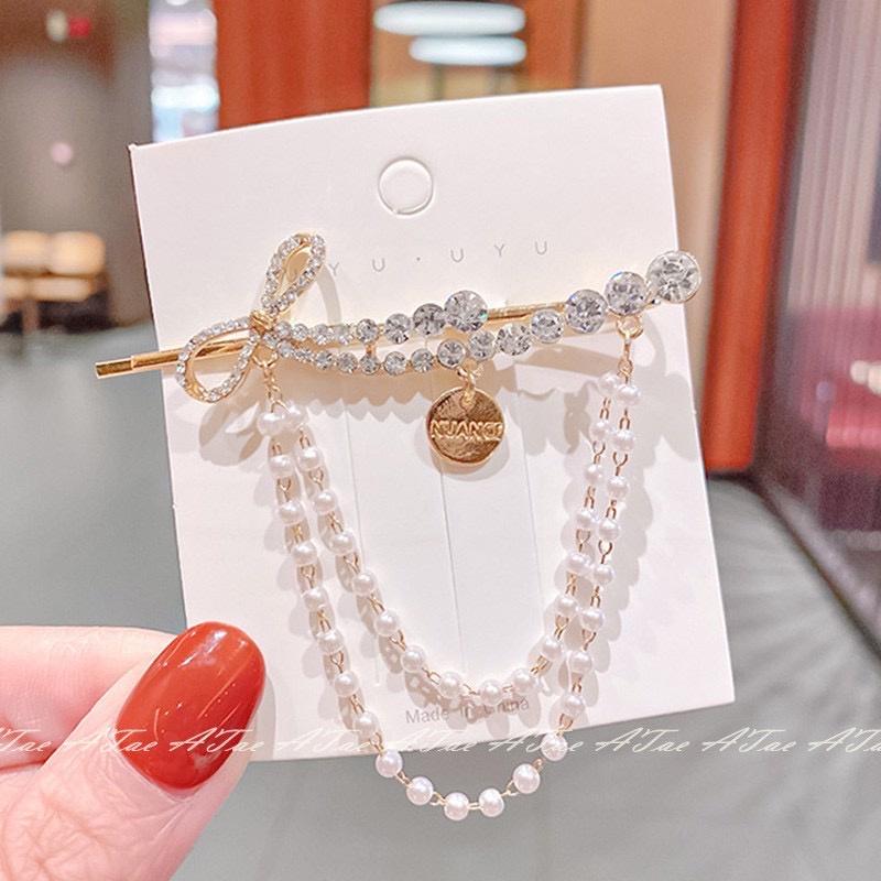 【台灣現貨24h寄出】韓國森系氣質髮夾 六芒星髮夾 氣質髮飾 網紅 森系髮飾 韓版簡約百搭 青蛙扣 甜美 瀏海抓夾 髮夾-細節圖3