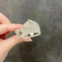 皇冠高馬尾夾【金色水鑽】【適用馬尾】