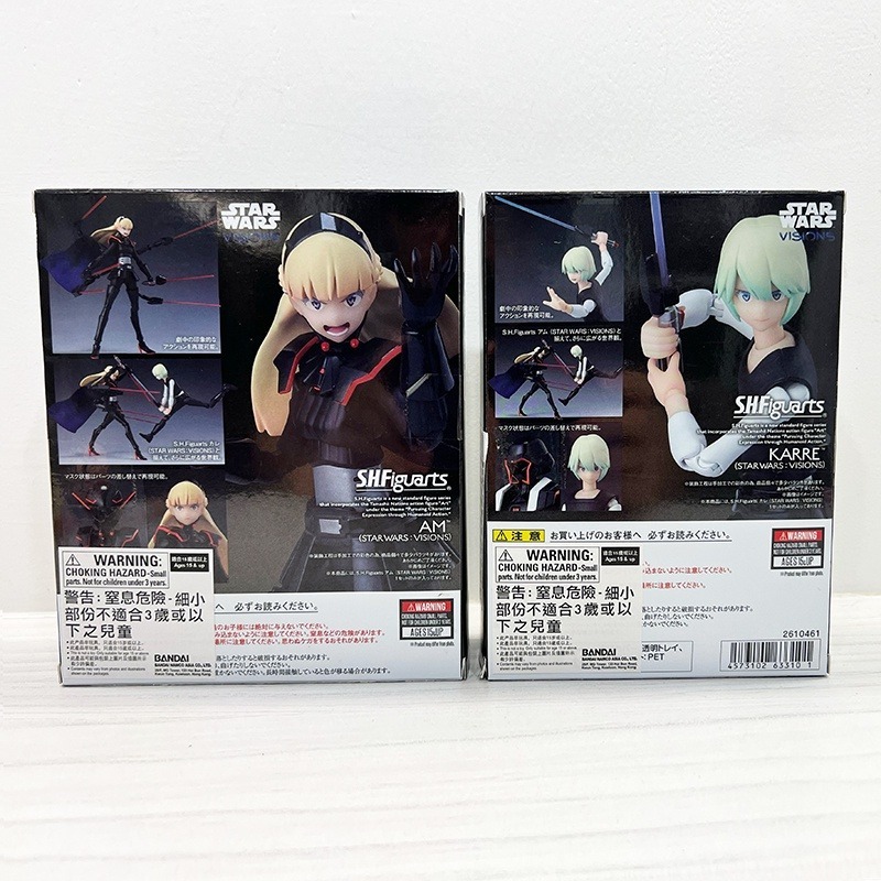 【全新商品】SHF 星際大戰 視界 AM + KARRE 雙胞胎 代理版 S.H.Figuarts-細節圖2