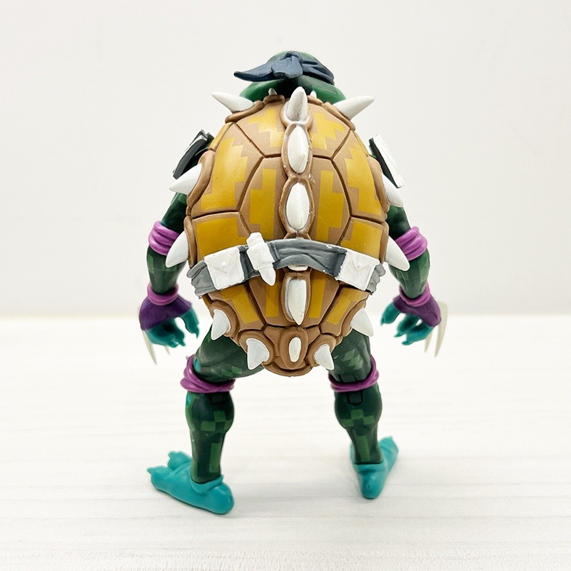 【二手精選】NECA 忍者龜 Slash 史拉許 電玩數位風格 (Turtles in Time TMNT)-細節圖2