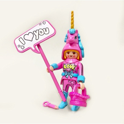 【全新商品】 playmobil 70478 人偶 everdreamerz 第2代 獨角馬女孩 獨角獸 動物裝 摩比人