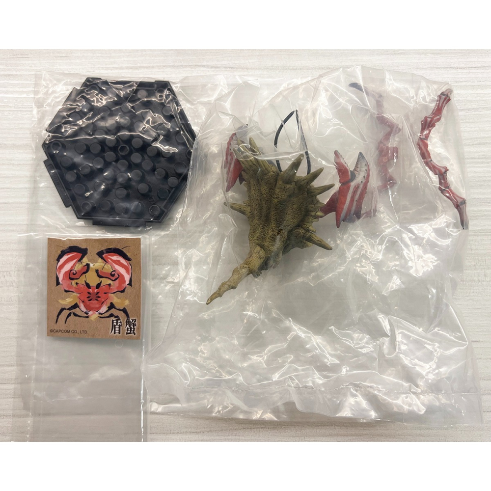 【限定買家】魔物獵人 CFB 鐮蟹、盾蟹、緋天狗、冰人魚、兩款透明版-細節圖3