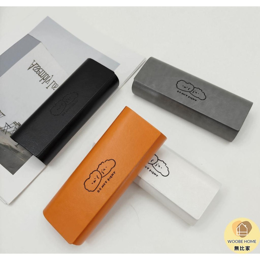 Q版眼鏡盒 質感眼鏡盒 高級眼鏡盒 太陽眼鏡 墨鏡收納盒 時尚眼鏡盒 眼鏡盒-細節圖4