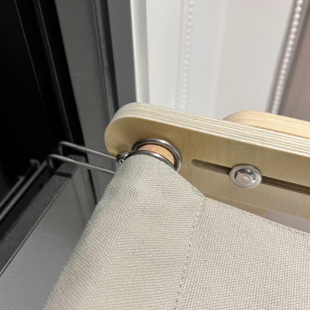 喵呼汪也Ｘ好命寵物園 『免鑽孔免吸盤』實木貓咪吊床 貓掛床 床邊掛床 窗戶貓吊床 吊床 免鑽洞吊床 貓床 貓窩 貓咪床-細節圖8