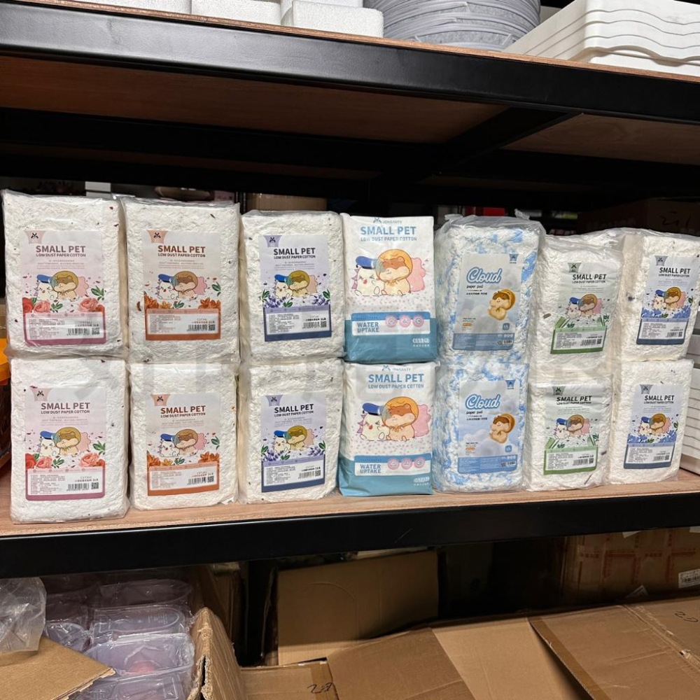小動物紙棉『無塵紙棉』倉鼠紙棉 棉紙 木屑 墊料 倉鼠紙墊料 原生木漿 倉鼠籠造景 寵尚天 小寵紙棉 好命寵物園-細節圖6