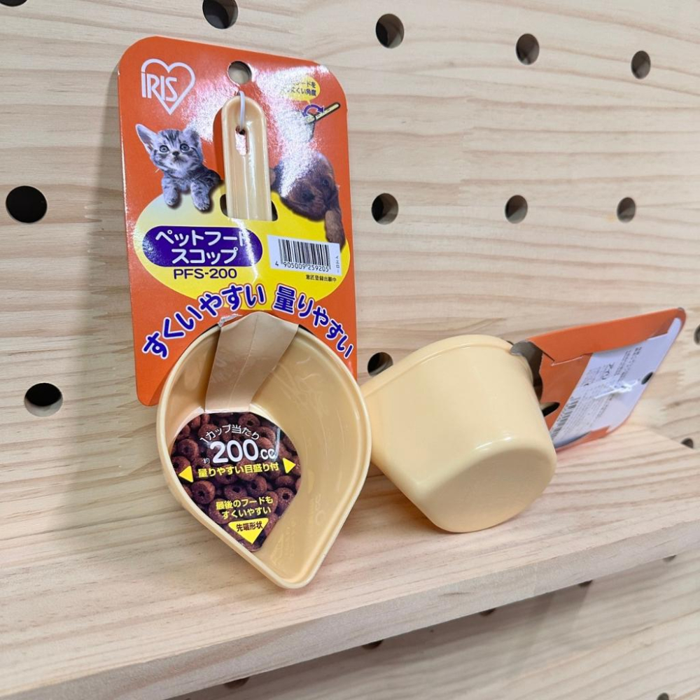 日本IRIS 飼料鏟『尖頭型』飼料勺 寵物飼料鏟 飼料鏟子 糧食勺 食物鏟 廚房勺 糧食鏟 飼料勺子 寵物用品 好命寵物-細節圖3