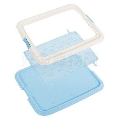 日本IRIS 防抓式平面狗便盆 尿盆 便盆 狗便盆 狗尿盆 寵物尿盆 狗狗便盆 寵物廁所 兔子尿盆 兔子便盆 寵物尿盆-細節圖3