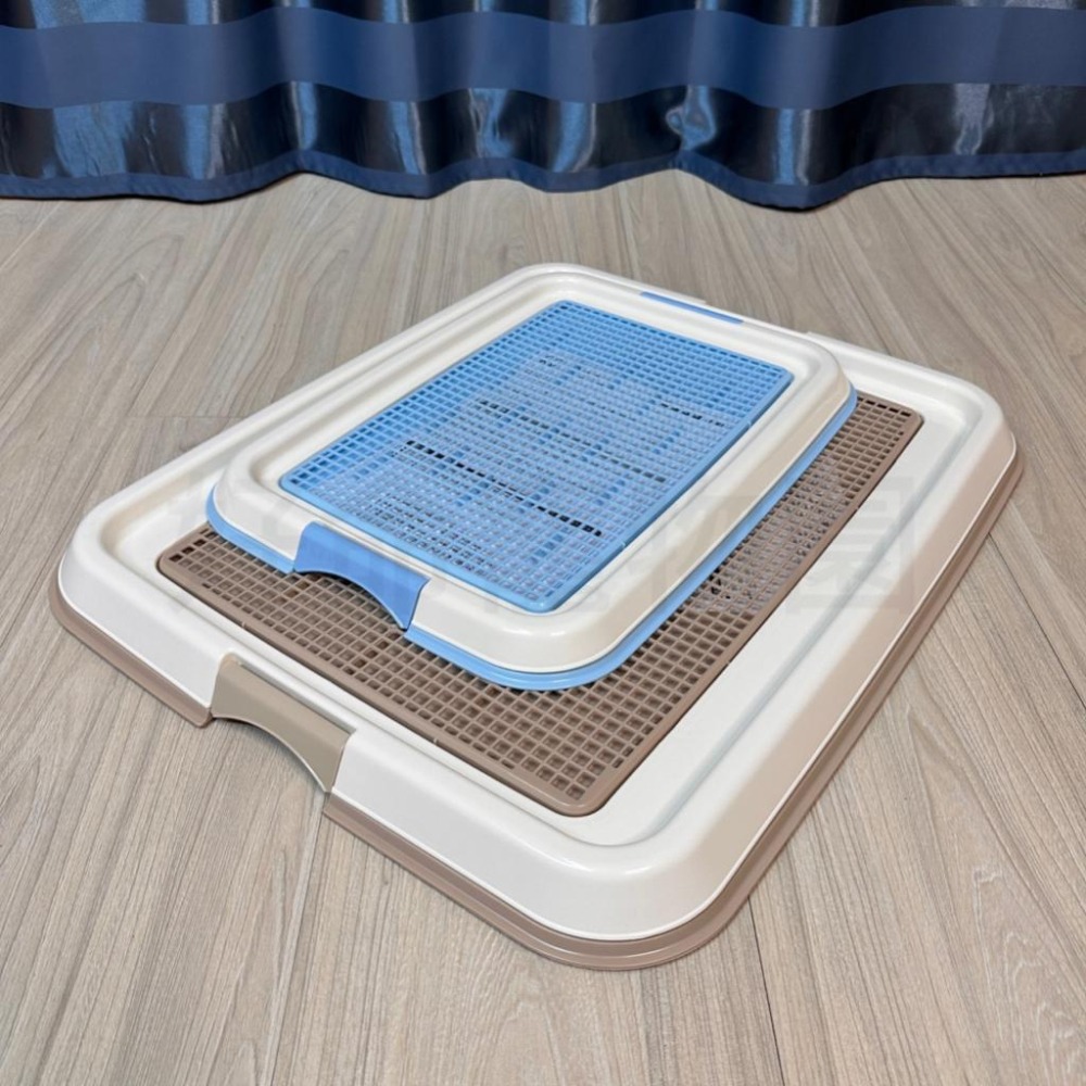 日本IRIS 防抓式平面狗便盆 尿盆 便盆 狗便盆 狗尿盆 寵物尿盆 狗狗便盆 寵物廁所 兔子尿盆 兔子便盆 寵物尿盆-細節圖5