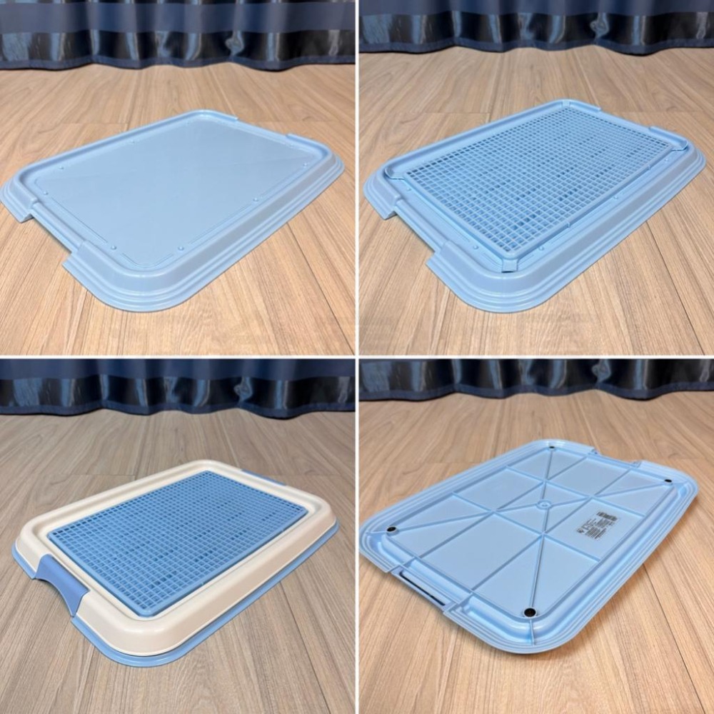 日本IRIS 防抓式平面狗便盆 尿盆 便盆 狗便盆 狗尿盆 寵物尿盆 狗狗便盆 寵物廁所 兔子尿盆 兔子便盆 寵物尿盆-細節圖7