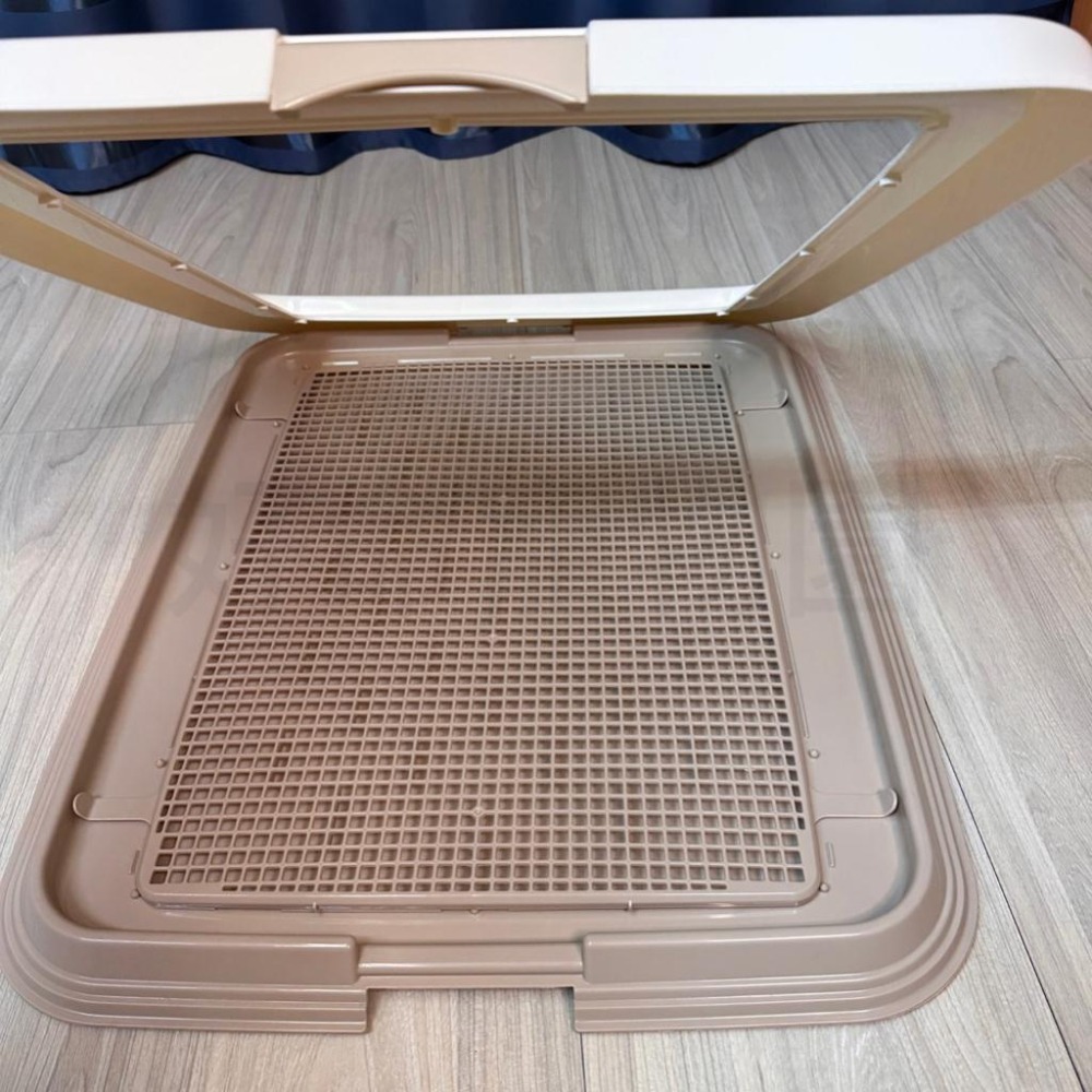 日本IRIS 防抓式平面狗便盆 尿盆 便盆 狗便盆 狗尿盆 寵物尿盆 狗狗便盆 寵物廁所 兔子尿盆 兔子便盆 寵物尿盆-細節圖8