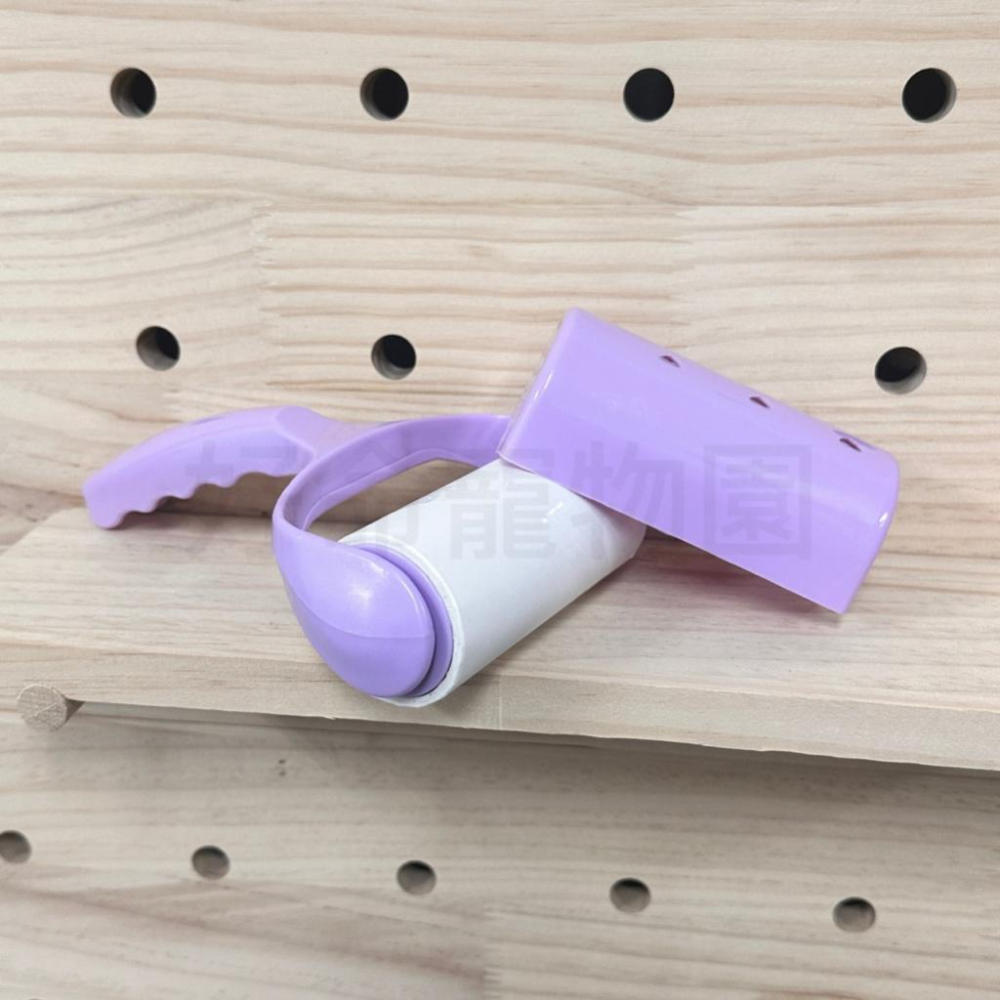 可撕式粘毛器『附防塵蓋』寵物黏毛 黏髮 黏毛滾輪 除塵滾筒 黏毛拖把 黏塵拖把 粘毛器 補充紙 滾輪粘塵紙 好命寵物園-細節圖3