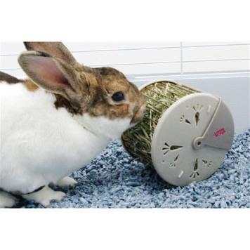 加拿大HAGEN 滾輪式三用牧草球 兔子草球 兔子 牧草 牧草盆 牧草架 草架 兔子進食 兔草 兔子餵食 好命寵物園-細節圖2