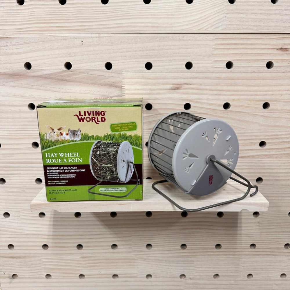 加拿大HAGEN 滾輪式三用牧草球 兔子草球 兔子 牧草 牧草盆 牧草架 草架 兔子進食 兔草 兔子餵食 好命寵物園-細節圖6