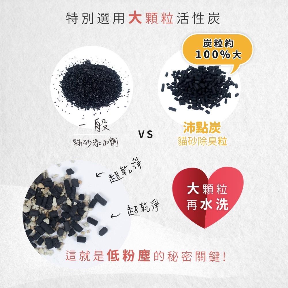 【臭味滾】沛點炭 強效除臭粒 80g 便利小包裝 貓砂消臭粒 臭味滾 除臭貓砂炭 強效除臭 消臭粒 貓砂 好命寵物園-細節圖6