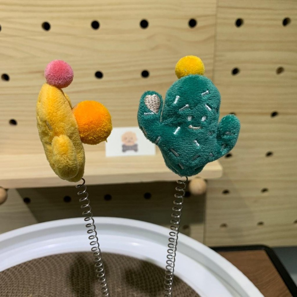 😸逗貓彈簧搖搖樂 抓板貓玩具 逗貓棒 搖搖樂 寵物玩具 逗貓玩具 貓玩具 貓咪玩具 貓抓板 貓跳台 逗貓 貓抓 好命寵物-細節圖4