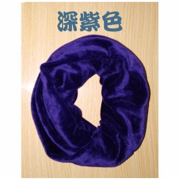 萬用圍脖 厚款加絨 法蘭絨 圍巾 防風 保暖 加絨 帽子 萬用 頭巾 多功能 圍脖-規格圖3