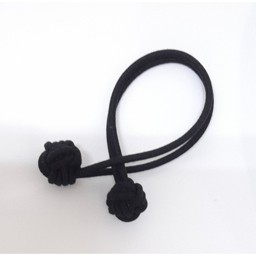 中國結 高馬尾髮繩 髮束 髮圈 髮飾 飾品 配件 馬尾 髮繩-規格圖1