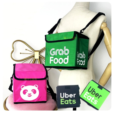 【快速出台灣現貨】外送背包 可愛 外送必備 Uber Foodpanda 熊貓 小背包 外送箱 UBERFOODPAND